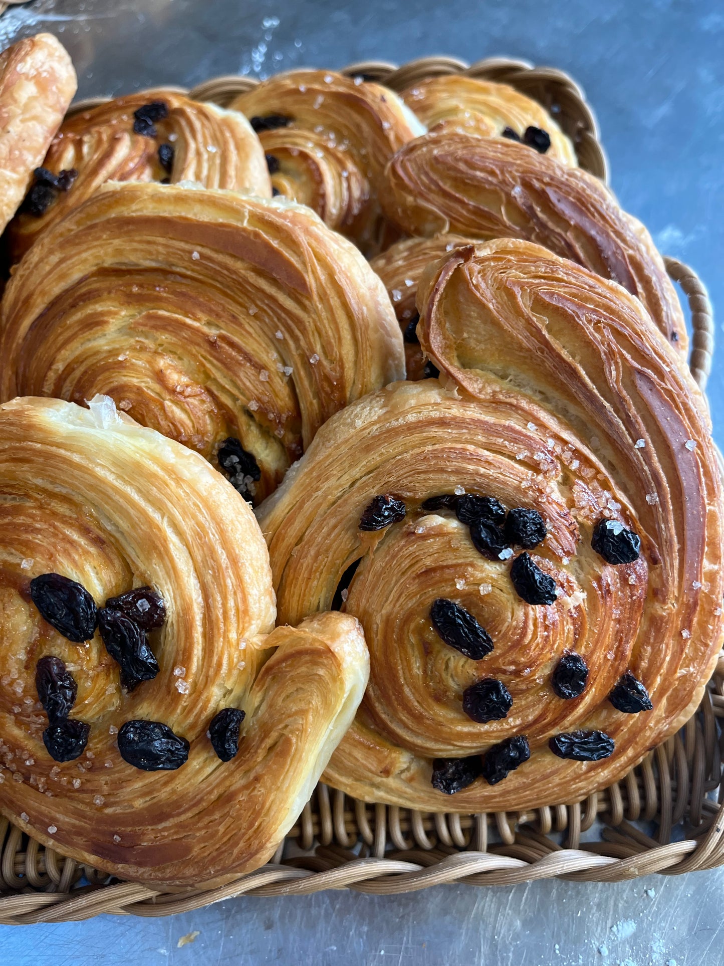 Pain aux raisins