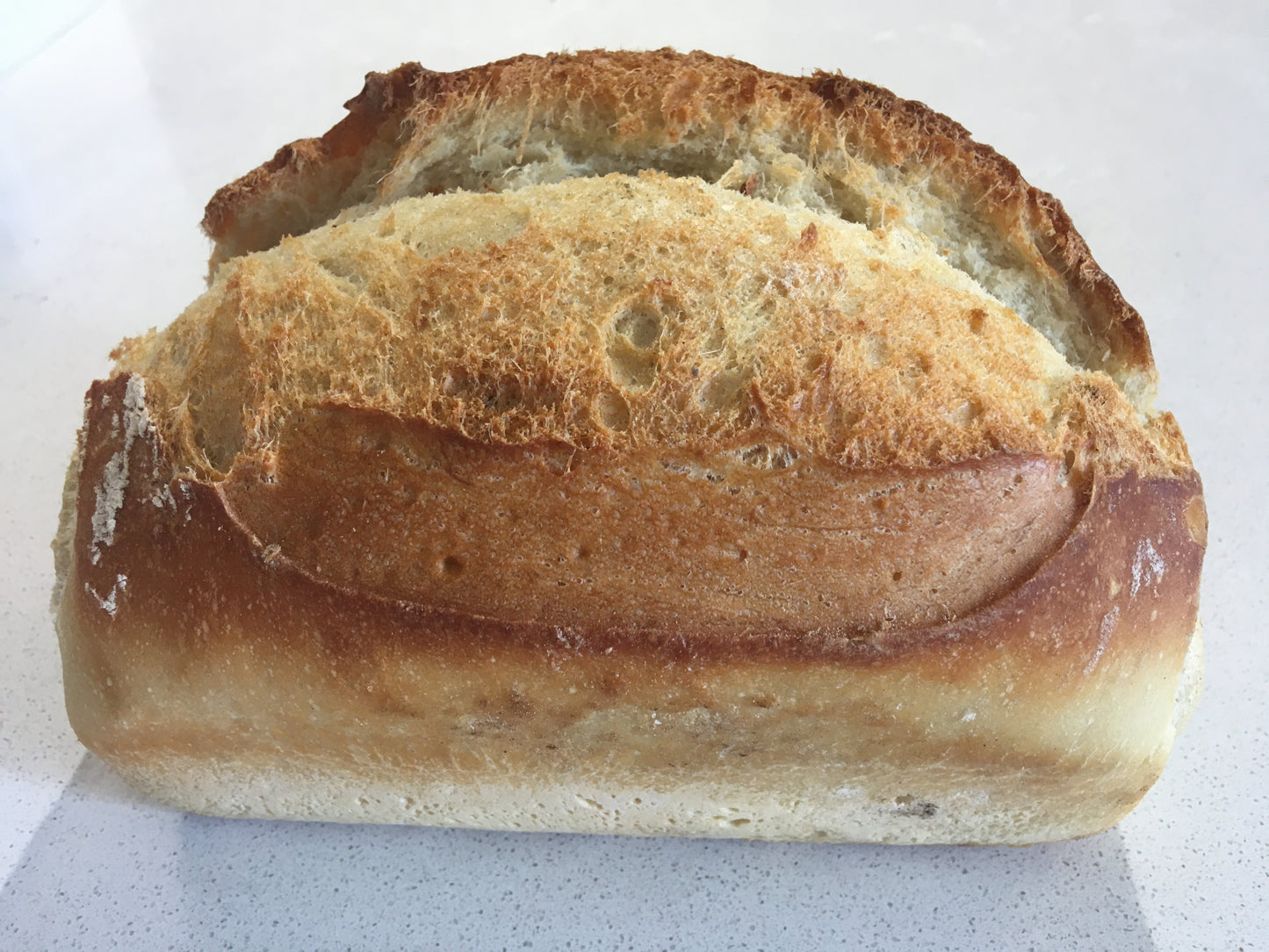 White, wholemeal, seeded bread